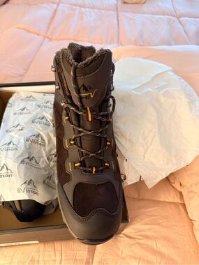 Nortiv8 New Men's Brown Insulated Hiking Boots